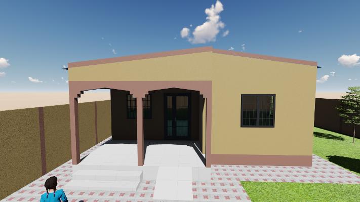 Villa F3 de 87m²