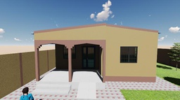 Villa F3 de 87m²